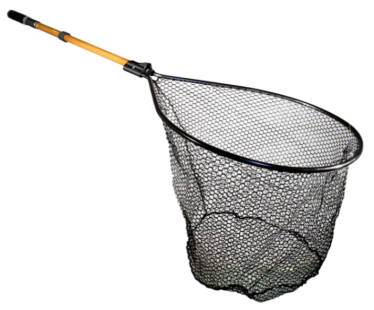 A Net With A Black Handle