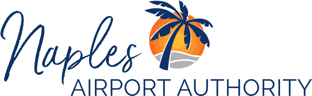 A Logo With Palm Trees And Sun