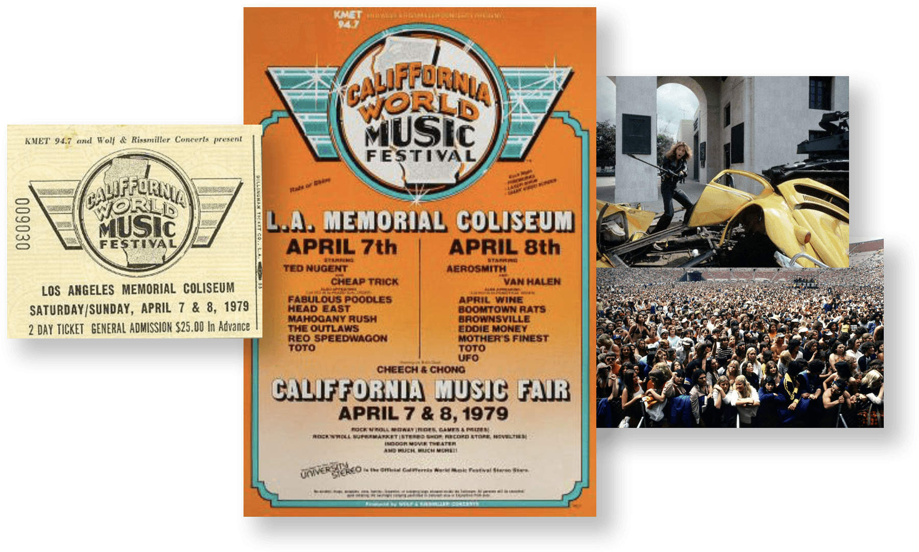 1979 Funk Festival Los Angeles Coliseum, Hd Png Download