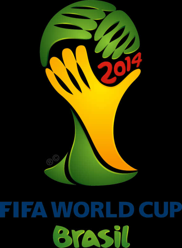 A Logo Of A Football World Cup