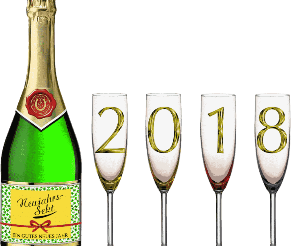 2018 New Year Backgrounds 2 & Pngs 2018, Happy New - Happy New Year 2018 Images Png, Transparent Png