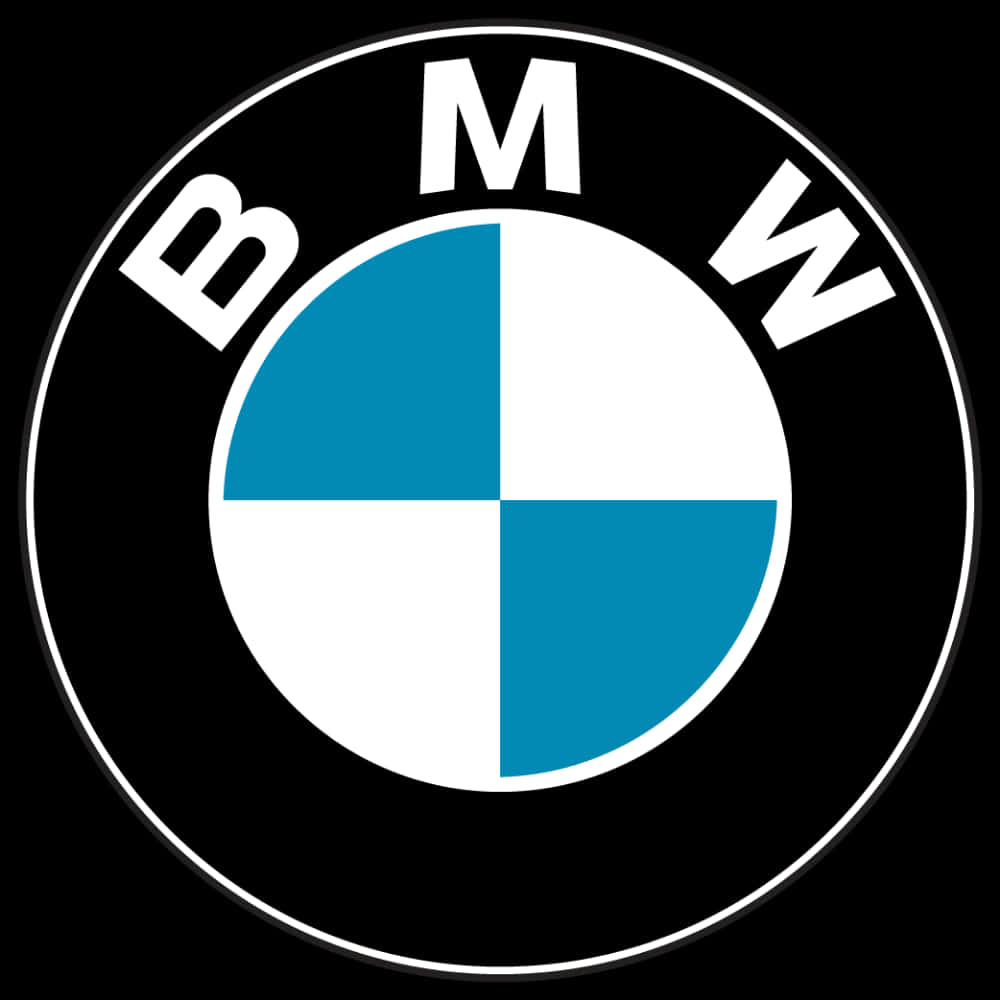 2d Bmw Logo With Outline