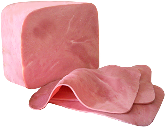 A Large Pink Cube Of Meat