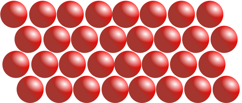 A Group Of Red Balls