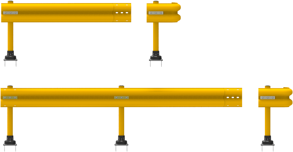A Yellow Metal Pipe With Black Background
