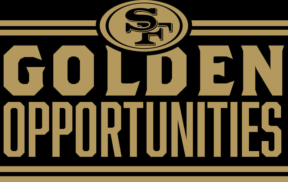 49ers Logo Golden Opportunities