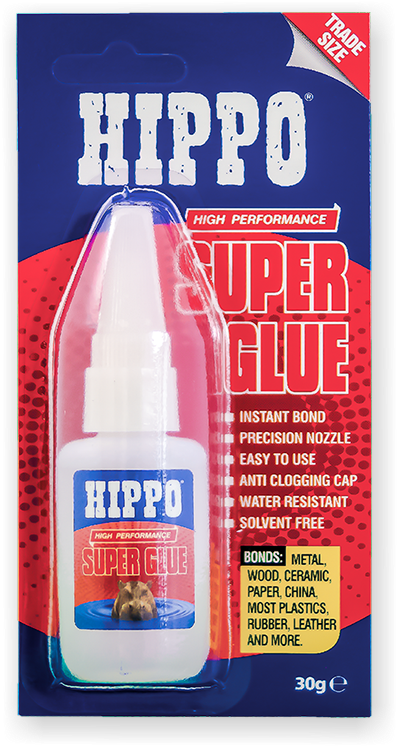 A White Bottle Of Glue In A Package