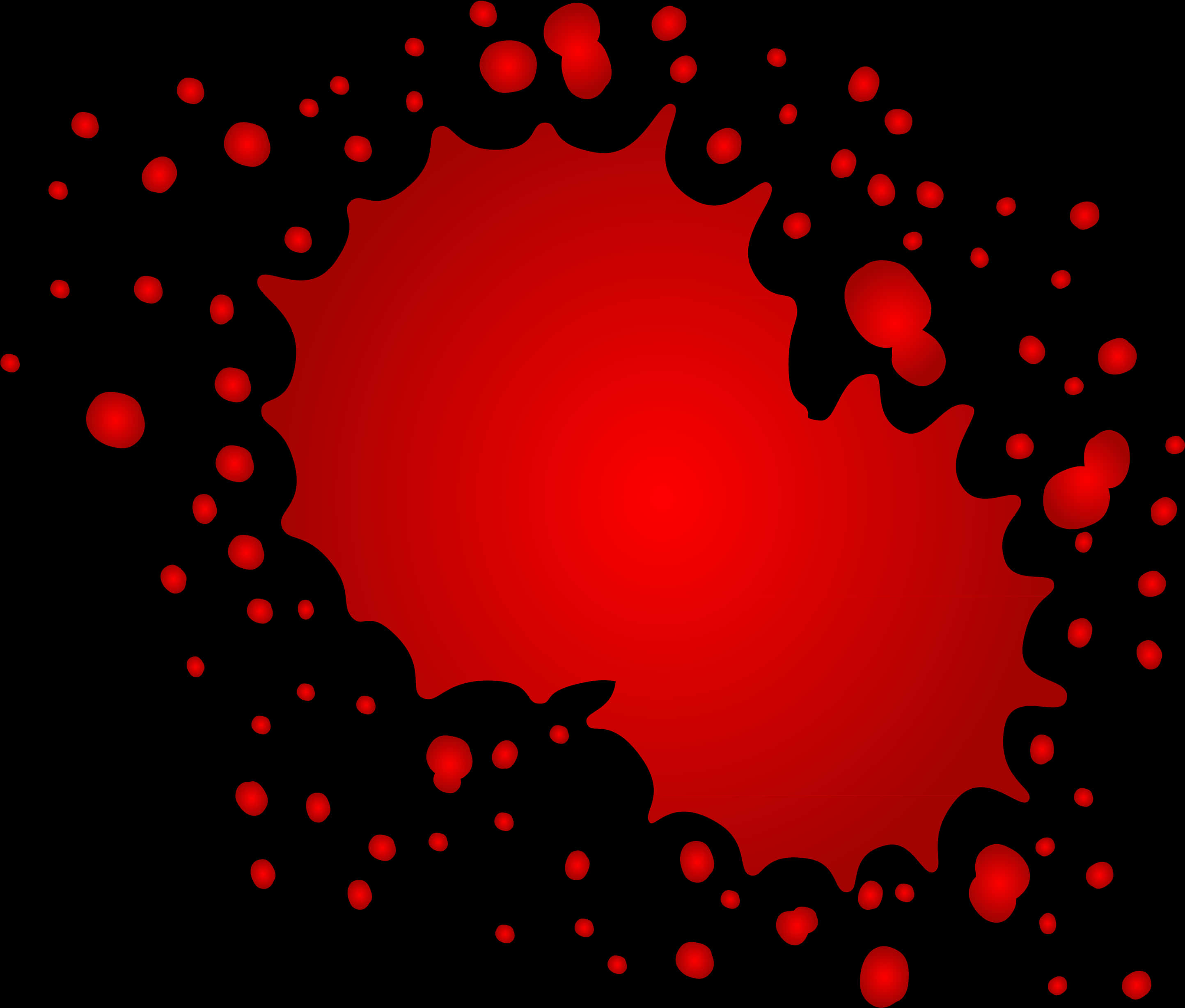 8 Bit Blood Splatter