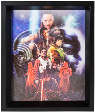A Framed Picture Of A Movie Poster