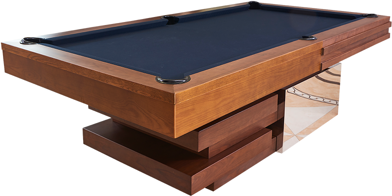 8ft 9ft Villa Use Modern Pool Table - Billiard Table, Hd Png Download