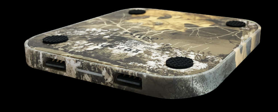 9220 Realtree Qi Charger Bottom View - Smartphone, Hd Png Download