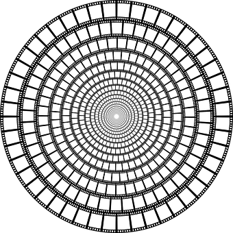 A Circular Pattern Of White Squares