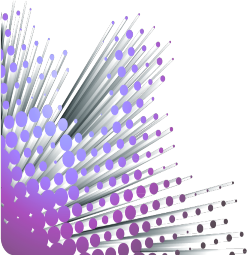 A Close-up Of A Purple And White Object