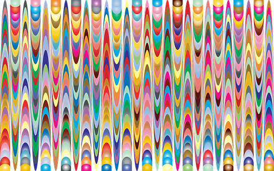 A Colorful Pattern Of Different Colors