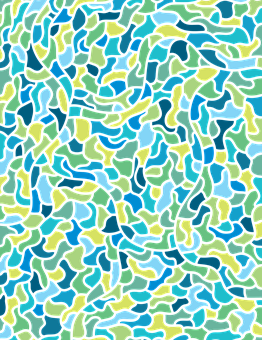 A Colorful Stained Glass Pattern