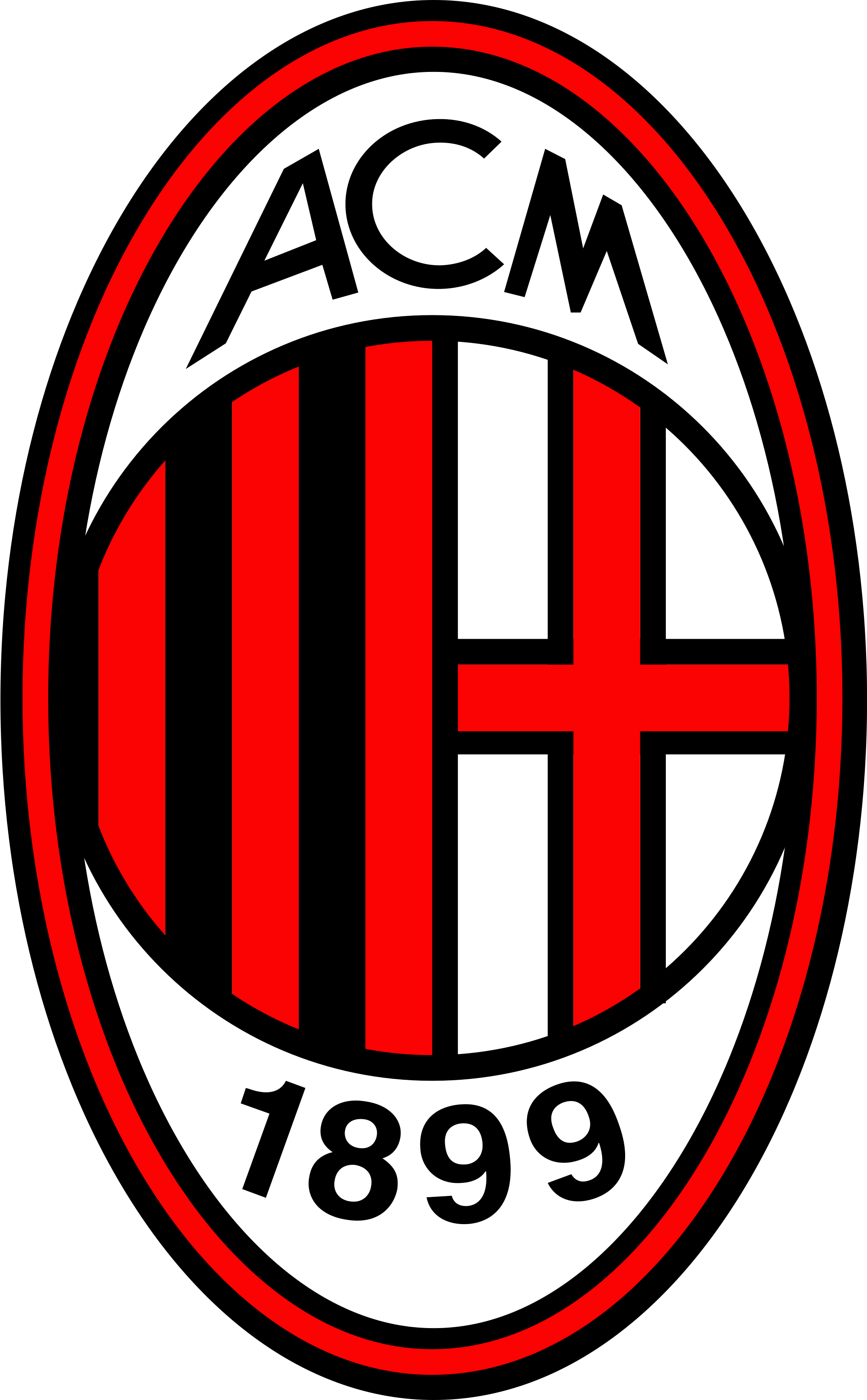 Ac Milan Logo Vector Art