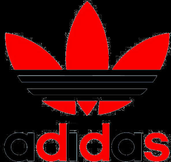 Adidas Logo Black And Red