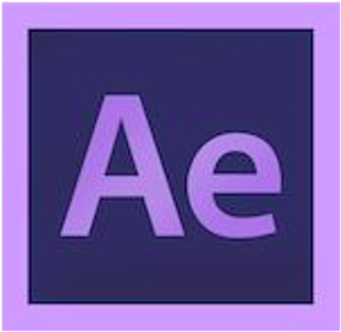 A Logo With A Purple Border
