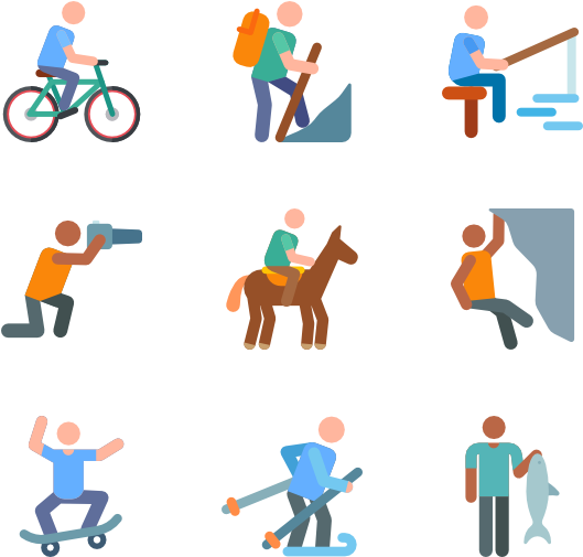 Adventure Human Pictograms, Hd Png Download