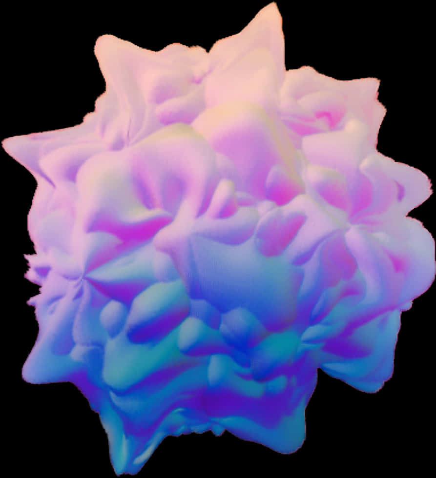 A Colorful Ball Of Foam