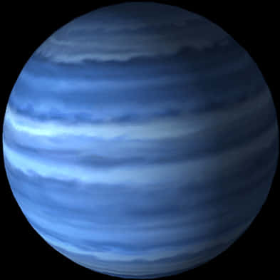 A Blue And White Planet