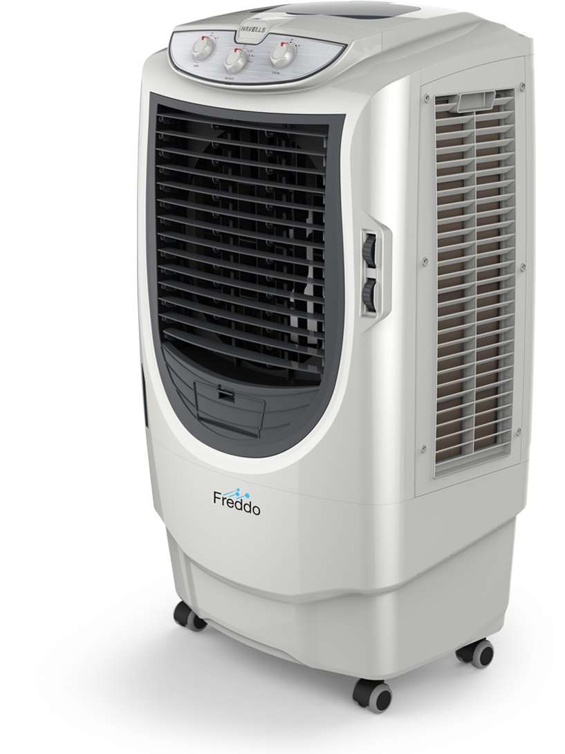 A White Rectangular Air Conditioner