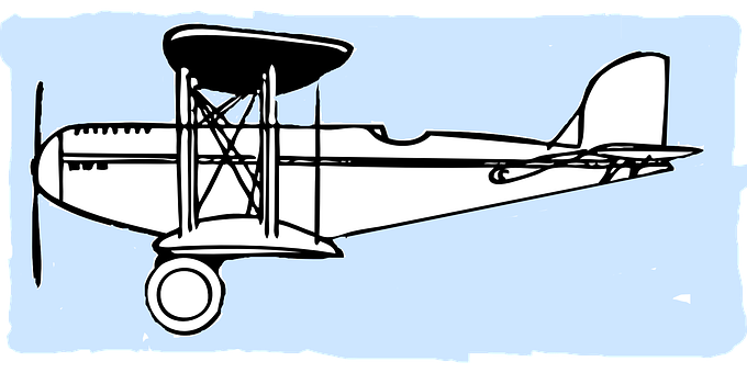 A Drawing Of A Plane