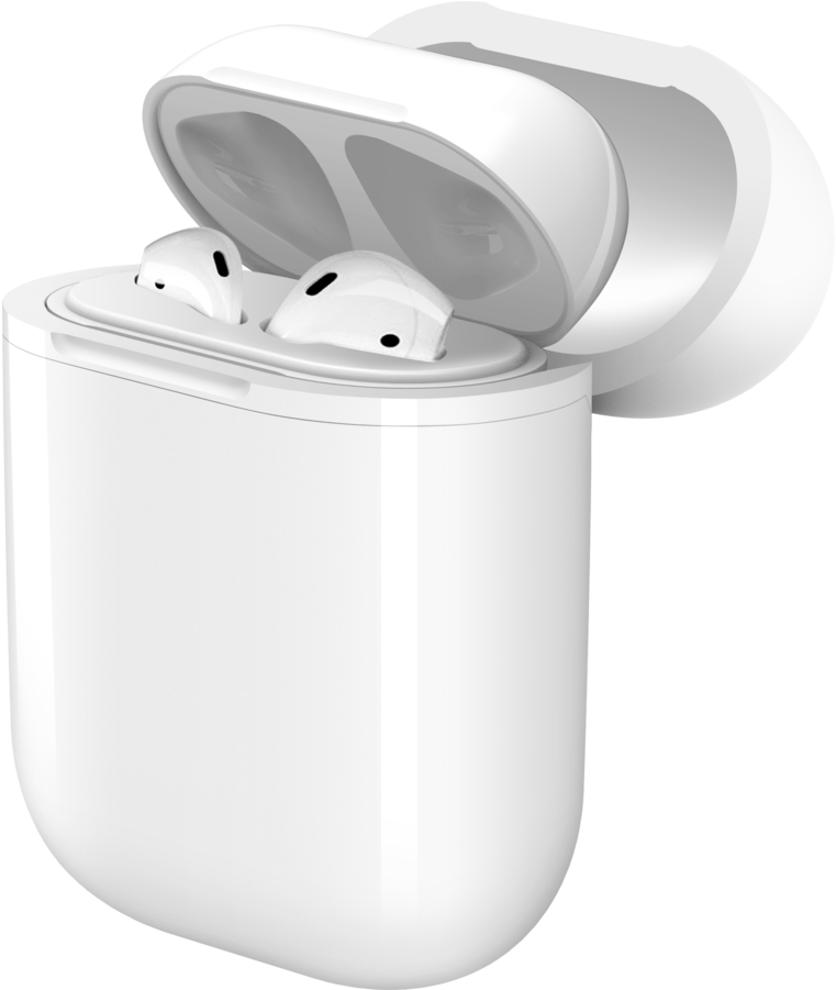 Airpods Self Charging Case, Hd Png Download