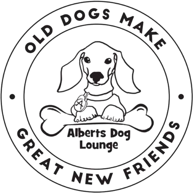 A Logo With A Dog And A Bone