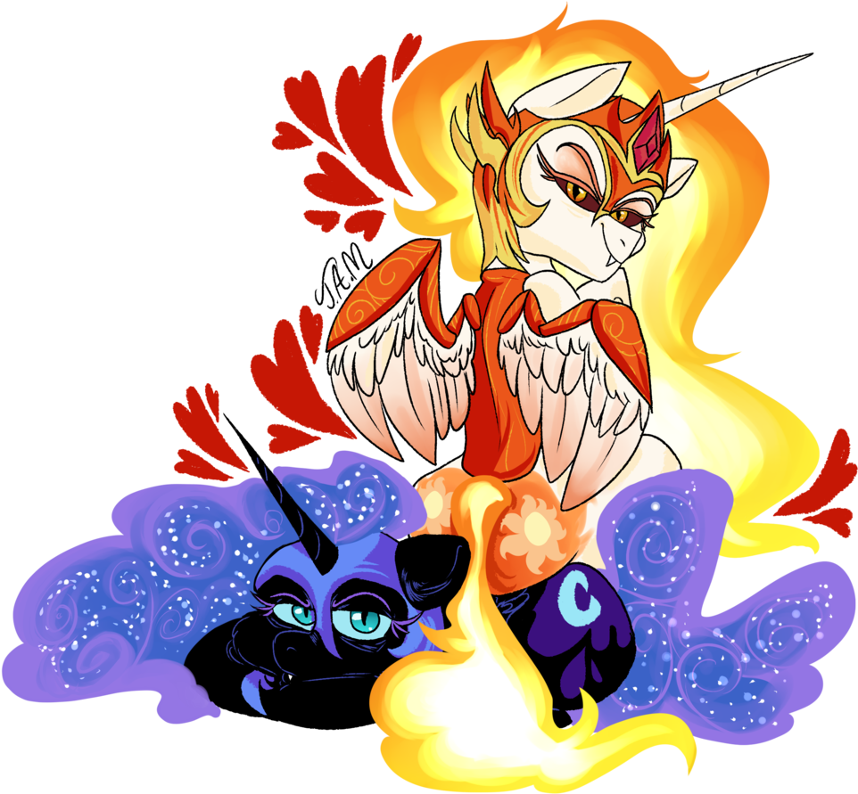 Alicorn, Armor, A Royal Problem, Artist - Daybreaker X Nightmare Moon, Hd Png Download