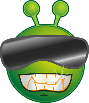 A Cartoon Character Wearing Sunglasses