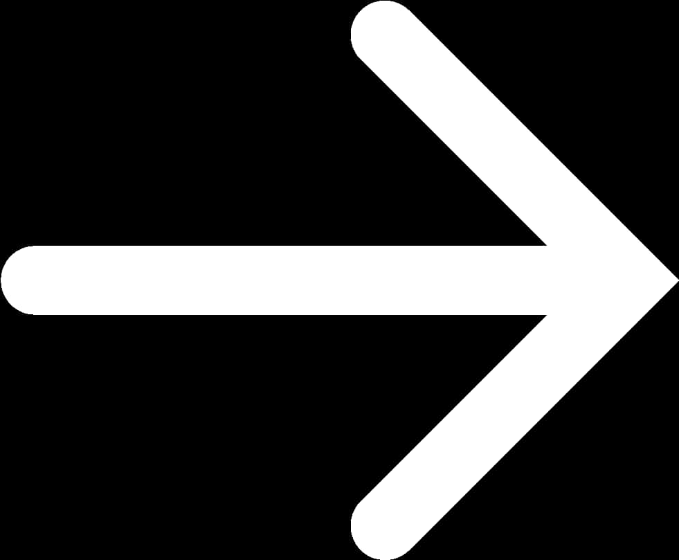 All-white Arrow Icon