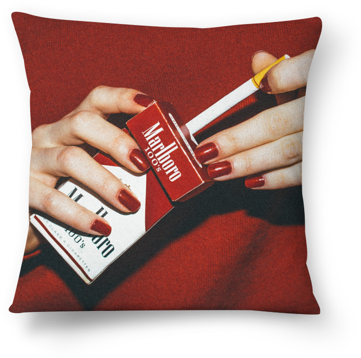 Almofada Vermelho Cigarro De Rafael Araújona - Tokio La Casa De Papel Aesthetic, Hd Png Download