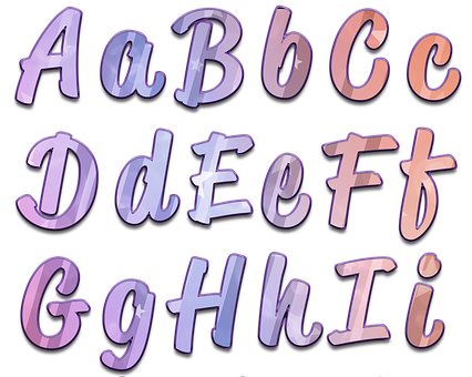 Alphabet Png 426 X 340