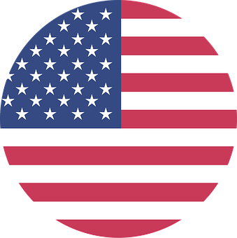 A Flag In A Circle