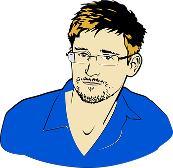A Man Wearing Glasses And A Blue Shirt