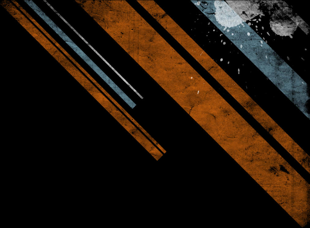 A Black And Orange Striped Background