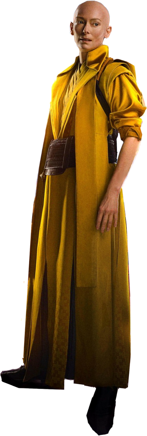 A Person Wearing A Yellow Cape