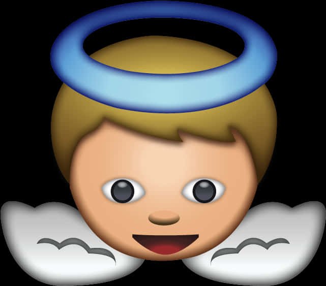 Angel With Halo Emoji