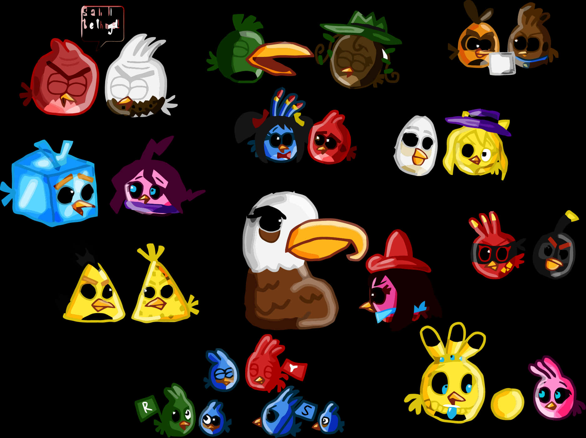 Angry Birds Bird Doodles