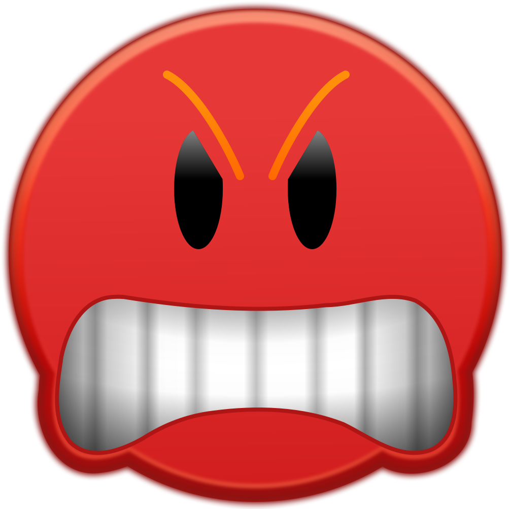 Angry Emoji Png 1005 X 1003