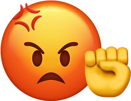 Angry Emoji Png 437 X 338