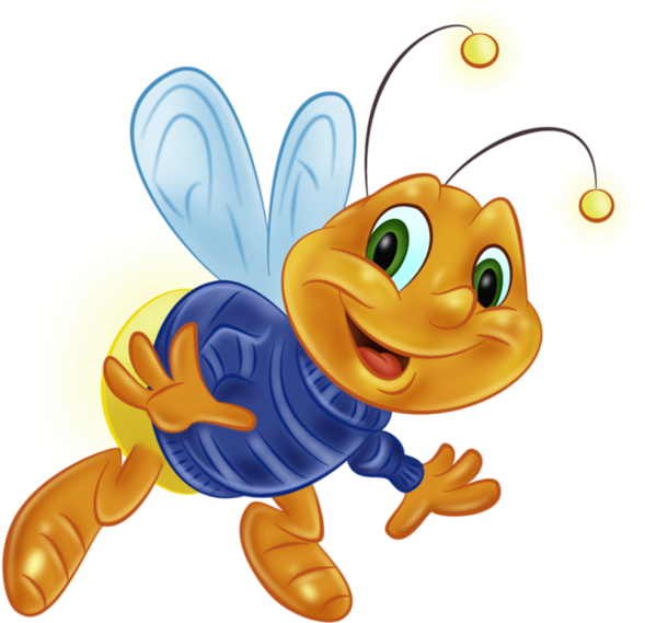 A Cartoon Of A Bee