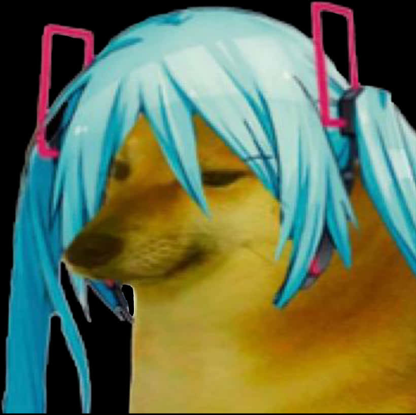 Anime Girl Doge Meme