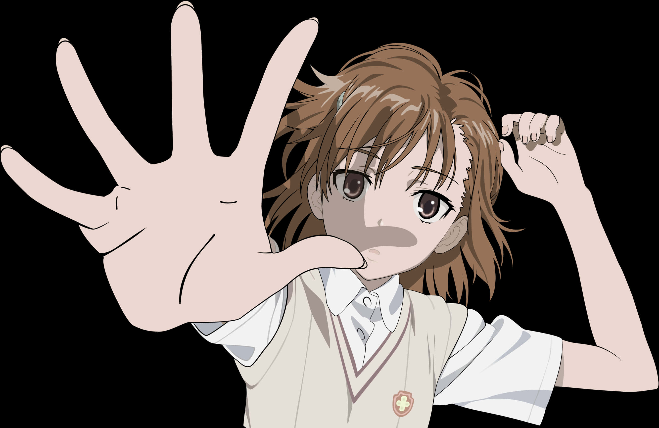 Anime Hand Up