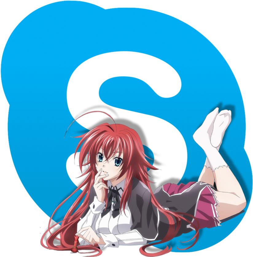 Anime Icon Png - Rias Gremory Fat, Transparent Png