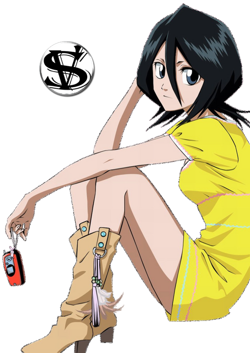 Anime Rukia Kuchiki Cute, Hd Png Download