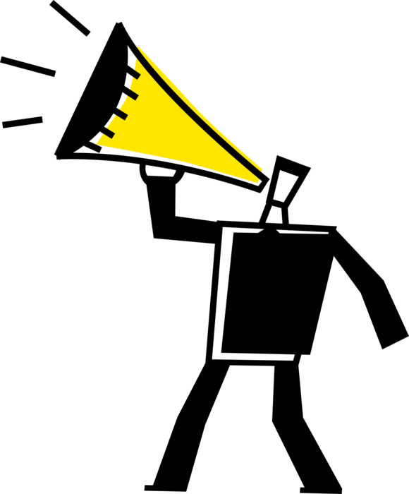 A Yellow Triangle On A Black Background