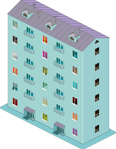 Apartments Png 496 X 634