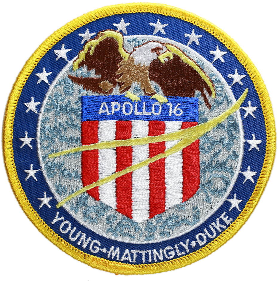 A Patch With An Eagle And Stars
